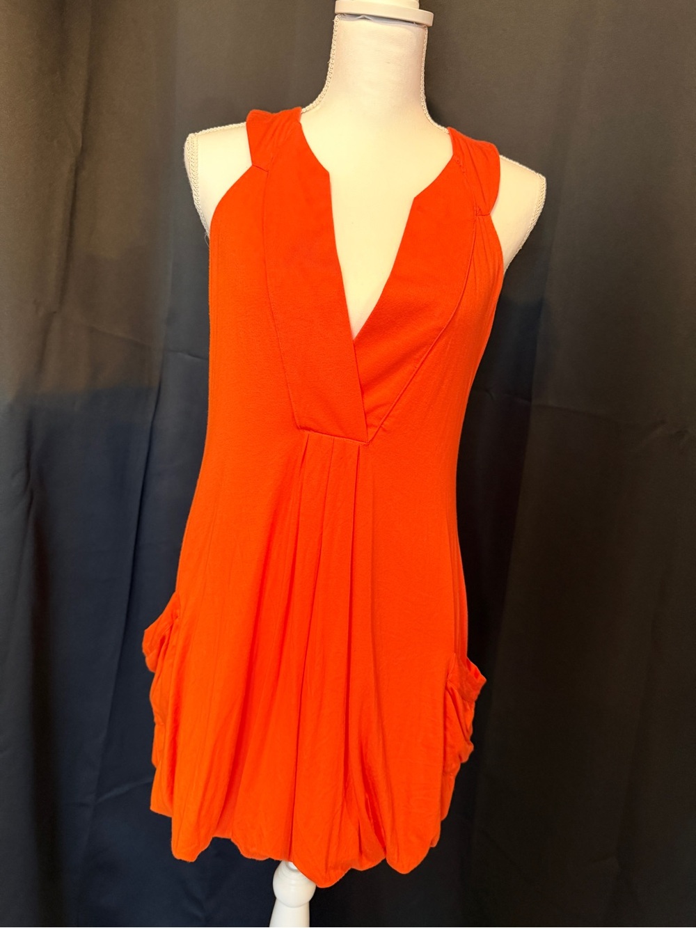 LaROK Bright Orange Knit Top